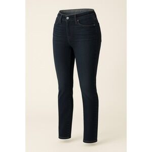 Paige Skyline Straight Leg Jeans 28 ‎ Dark Wash  Mid Rise Premium Denim